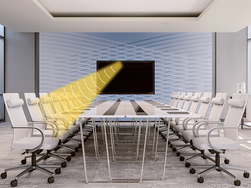 會議室安裝使用定向音箱