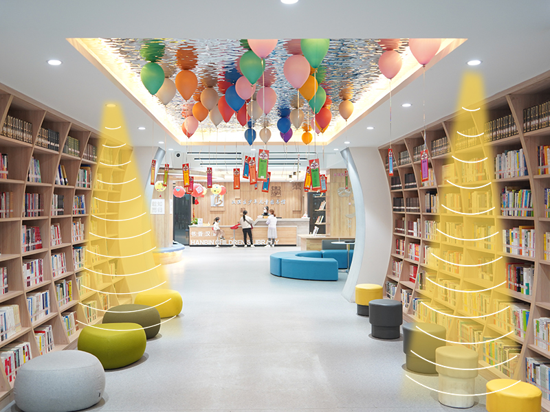 圖書(shū)館定向音箱