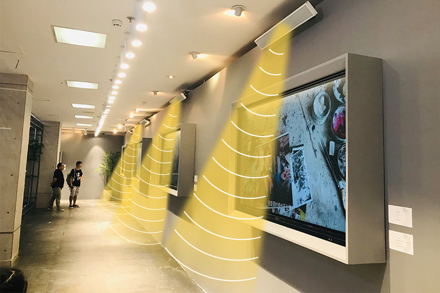 展覽展示行業(yè)用定向音箱