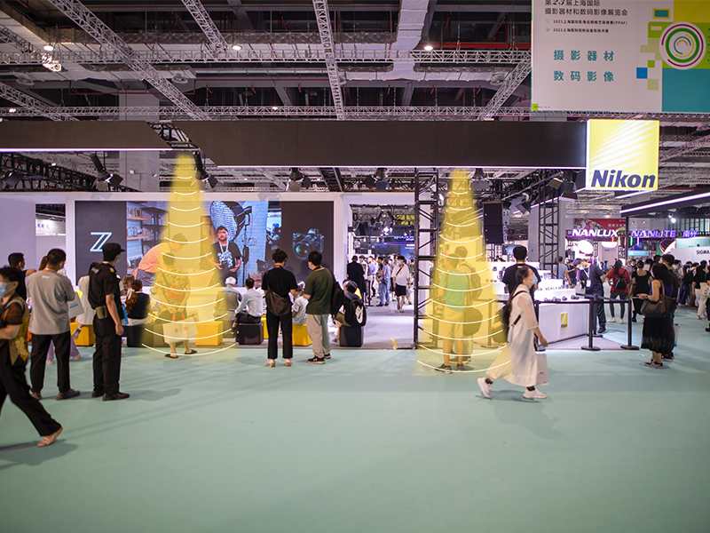 展會(huì)壁掛安裝定向音箱