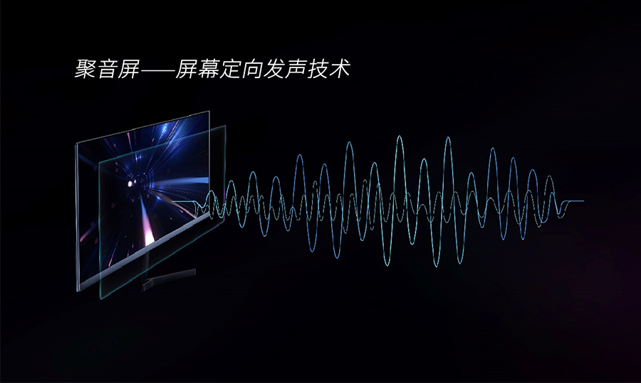 清聽聲學最新一代定向音頻技術(shù)——屏幕定向發(fā)聲技術(shù)