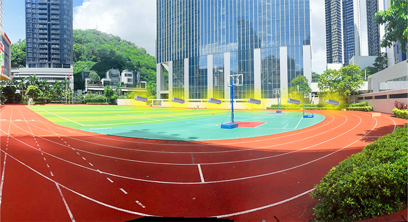 學校操場部署安靜操場系統