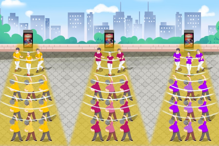 廣場舞定向音響可實現聲音分區效果