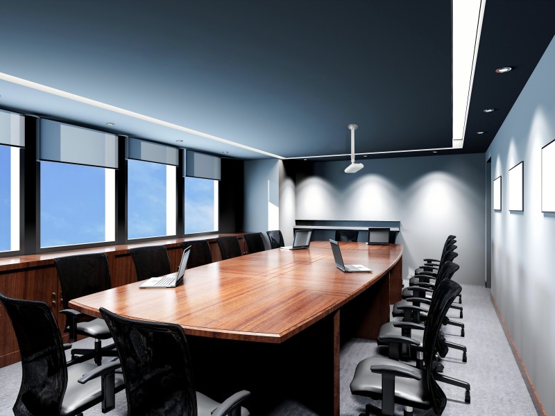 協(xié)作會議室/工作會議 定向麥克風(fēng)應(yīng)用示例圖