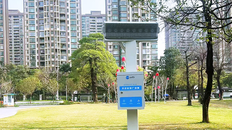 廣東佛山樂從社區(qū)的智慧廣場(chǎng)舞系統(tǒng)