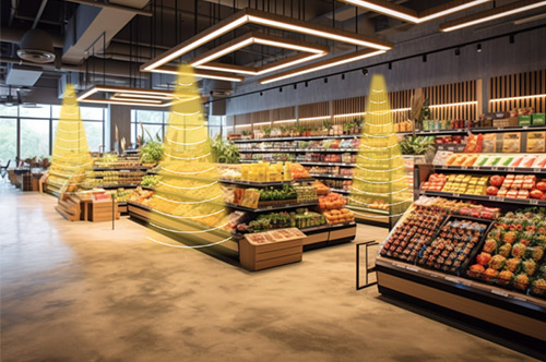 商場超市定向發(fā)聲,音區(qū)獨立,互不干擾