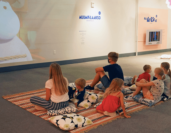 華盛頓特區國家兒童博物館使用定向音箱